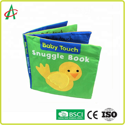 كتب Snuggle الناعمة للرضع 18x18cm من نسيج القطن