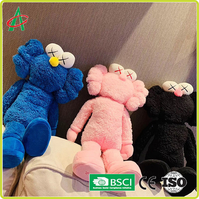 وسادات ألعاب قطيفة قابلة للغسل BFF Kaws كهدية للعطلات