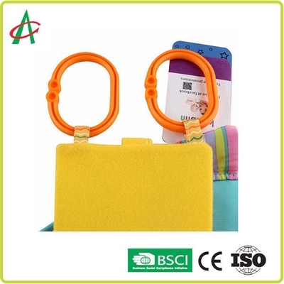 كتب BSCI القطيفة للأطفال 23.5x35 سم شكل سمكة مع مرآة