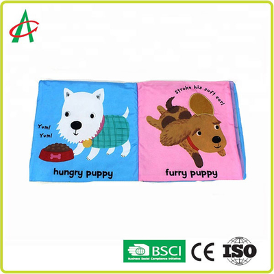 كتب Snuggle الناعمة للرضع 18x18cm من نسيج القطن