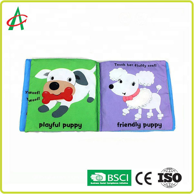 كتب Snuggle الناعمة للرضع 18x18cm من نسيج القطن