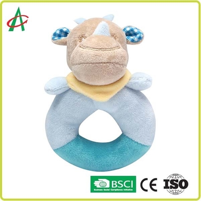 OEM راتل الطفل المهزوز ، لعبة Angelber Hippopotamus القطيفة