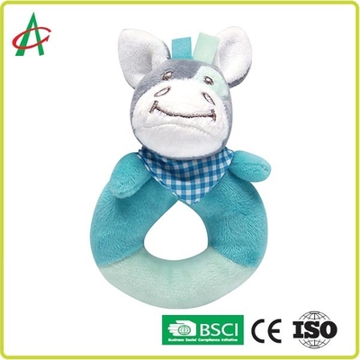 OEM راتل الطفل المهزوز ، لعبة Angelber Hippopotamus القطيفة