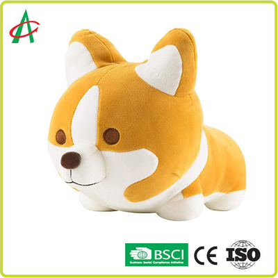 ODM Shiba Inu Stuffed Toy، EN71-1-2-3 وسادة مخملية لطيفة من فصيل كورجي