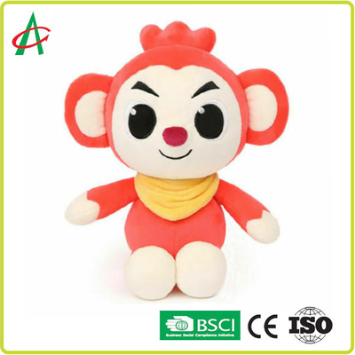 OEM 8 '' Baby Animal Plush Toys ، شهادة BSCI Monkey Plush Doll