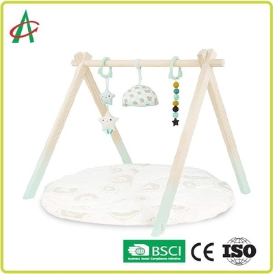 24.8 بوصة قابل للغسل Baby Play Mat شهادة CE BSCI مع ألعاب معلقة