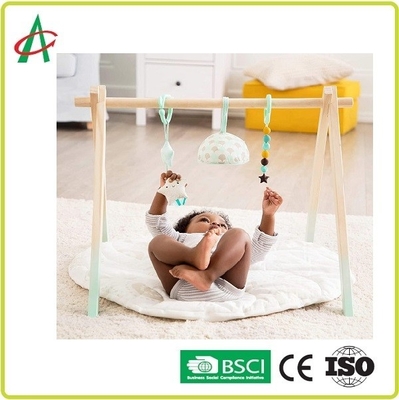 24.8 بوصة قابل للغسل Baby Play Mat شهادة CE BSCI مع ألعاب معلقة