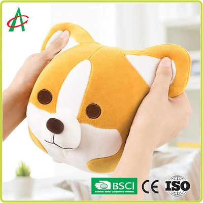 ODM Shiba Inu Stuffed Toy، EN71-1-2-3 وسادة مخملية لطيفة من فصيل كورجي
