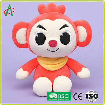 OEM 8 '' Baby Animal Plush Toys ، شهادة BSCI Monkey Plush Doll