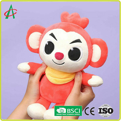 OEM 8 '' Baby Animal Plush Toys ، شهادة BSCI Monkey Plush Doll