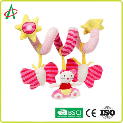 35x18cm لعبة عربة حلزونية ، CE Baby Doll Car مقعد وعربة