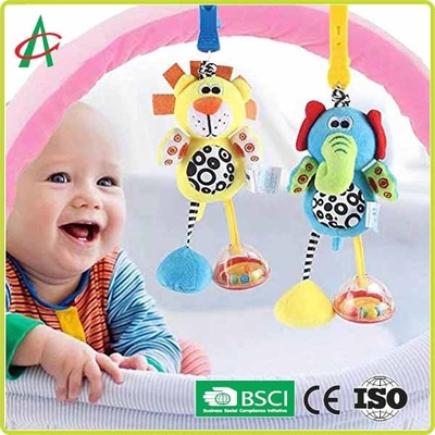 BSCI Pram Rattle لعبة للأطفال 27 سم × 12 سم 3-24 شهرًا