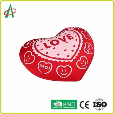 وسادة لعبة ناعمة 57 * 56 * 65 سم ، وسادة على شكل قلب EN71