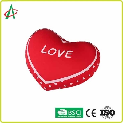 وسادة لعبة ناعمة 57 * 56 * 65 سم ، وسادة على شكل قلب EN71
