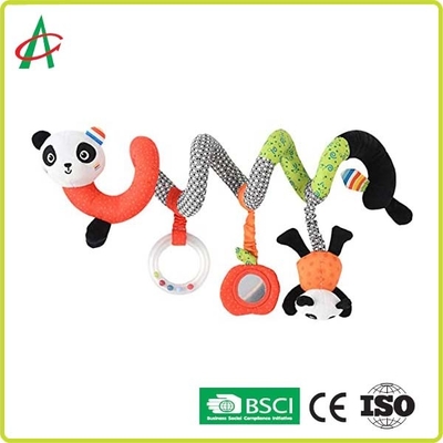 BSCI Baby Panda لعبة لولبية قطيفة مع مرايا مخصصة