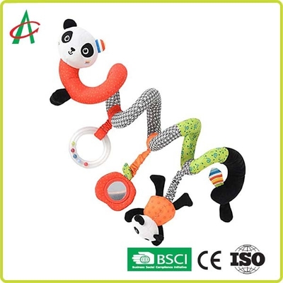 BSCI Baby Panda لعبة لولبية قطيفة مع مرايا مخصصة