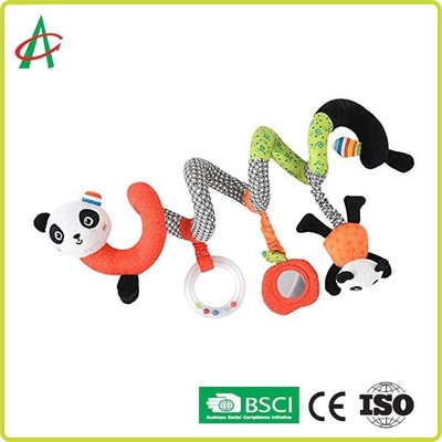 BSCI Baby Panda لعبة لولبية قطيفة مع مرايا مخصصة
