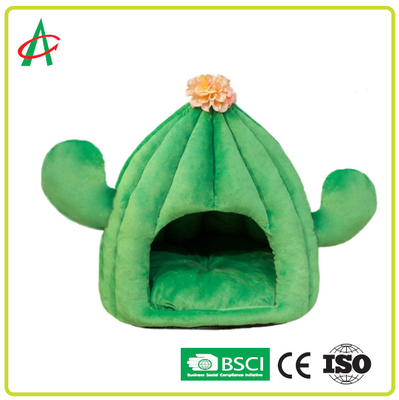 BSCI Plush Calming Pet Nest للقطط OEM ODM مقبول