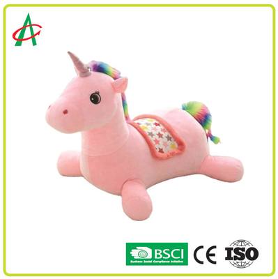 BSCI BPA Free Washable Unicorn Plush Toys وسائد