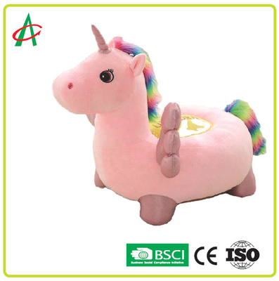 BSCI BPA Free Washable Unicorn Plush Toys وسائد