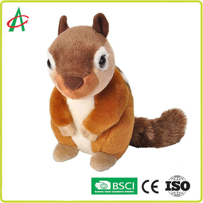 AZO Free Washable 8 '' Chipmunk Plush Toy للأطفال والكبار