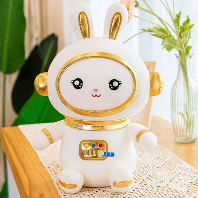 AZO Free Nontoxic Cuddly Space Rabbit لعبة قطيفة
