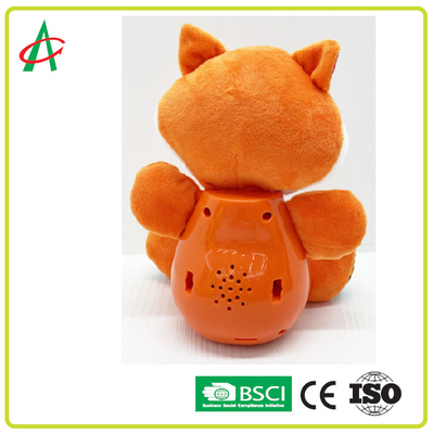 BPA Free Fox Musical Plush Toys للتدريب الحسي